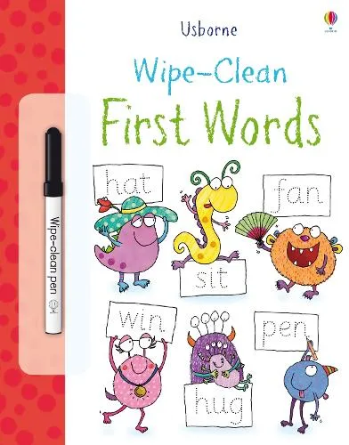 Jessica Greenwell Wipe-Clean First Words