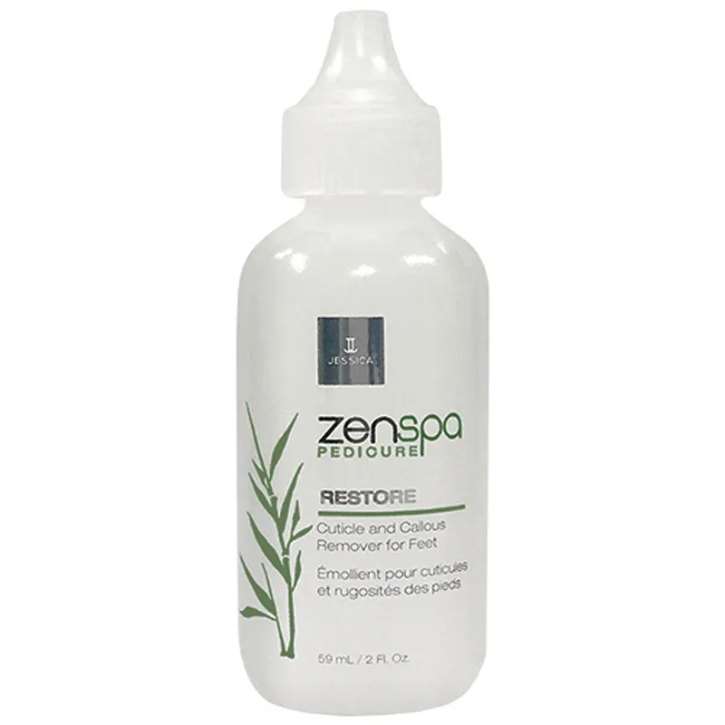 Jessica Nails Zenspa Restore, Cuticle & Callous Remover 2oz