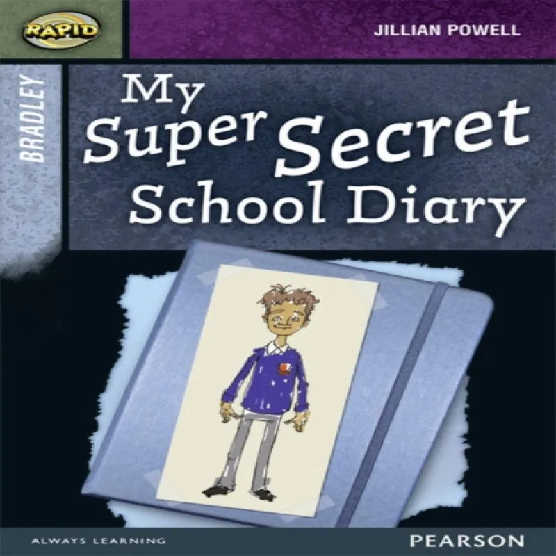 Jillian Powell Rapid Stage 9 Set A: Bradley: My Super Secret School Diary Multicolor