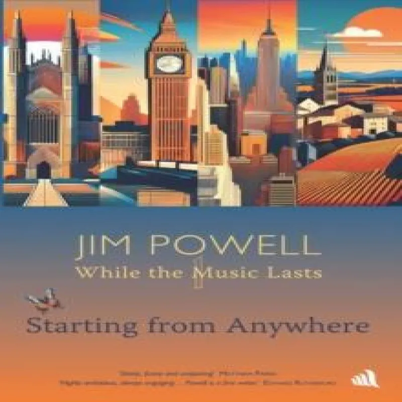 Jim Powell Starting from Anywhere Paperback Book Multicolor