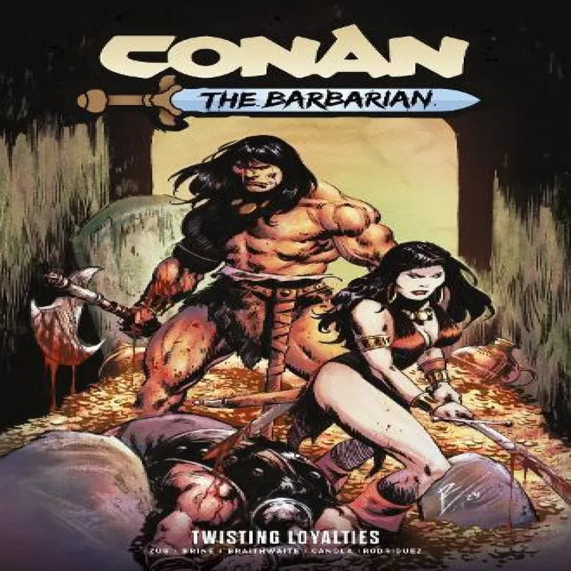 Jim Zub Conan the Barbarian: Twisting Loyalties Paperback Book Multicolor