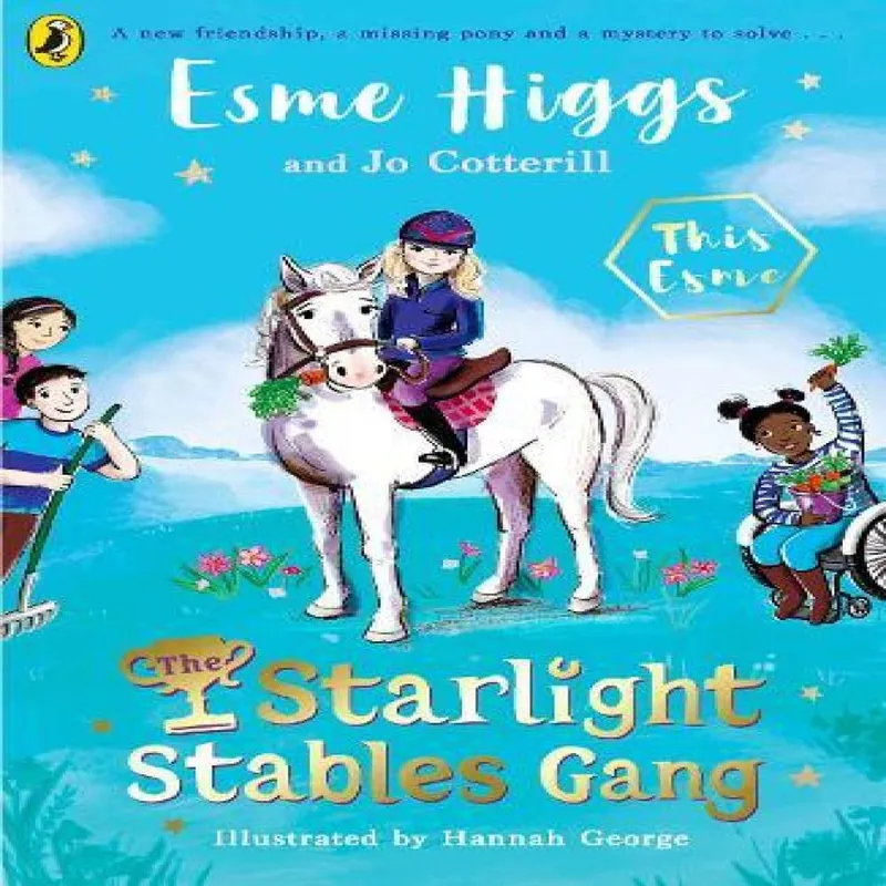 Jo Cotterill The Starlight Stables Gang Paperback Book Multicolor