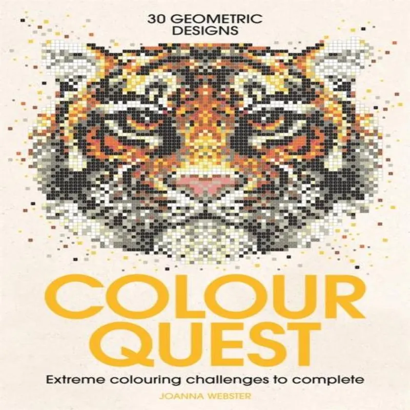 Michael O'Mara Books Ltd Colour Quest® : Extreme Colouring Challenges To Complete