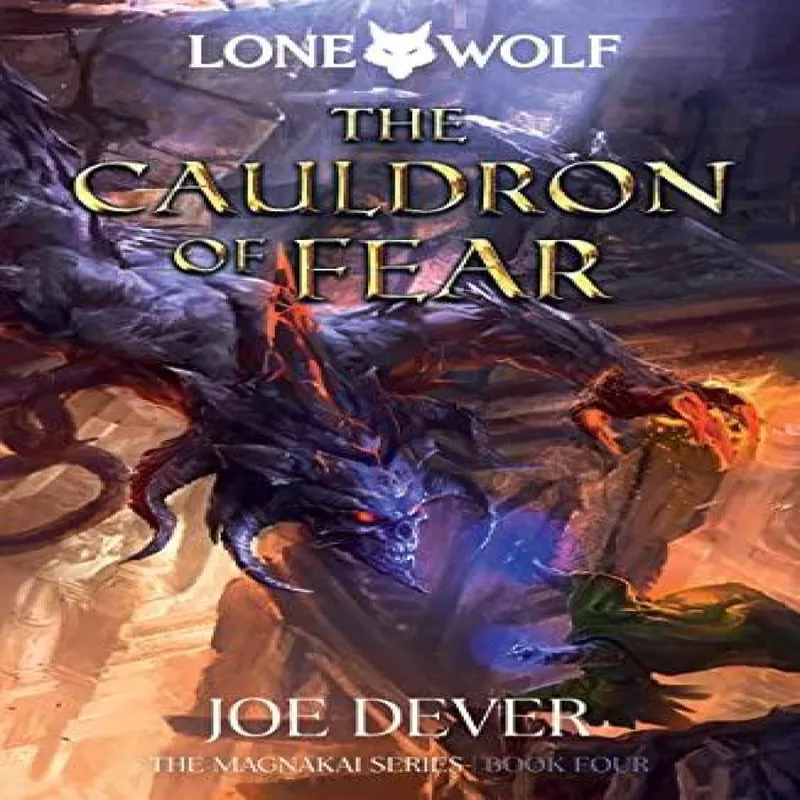 Joe Dever Cauldron of Fear Paperback Book Multicolor