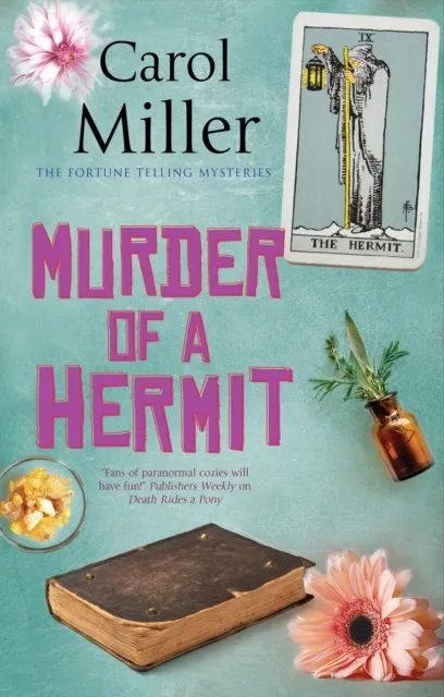 Carol Miller Murder of a Hermit Paperback Book Multicolor