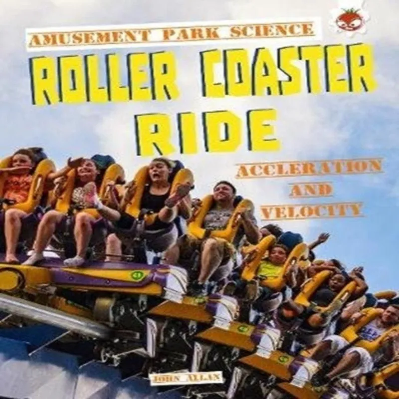 John Allan Roller Coaster Ride Paperback Book Multicolor