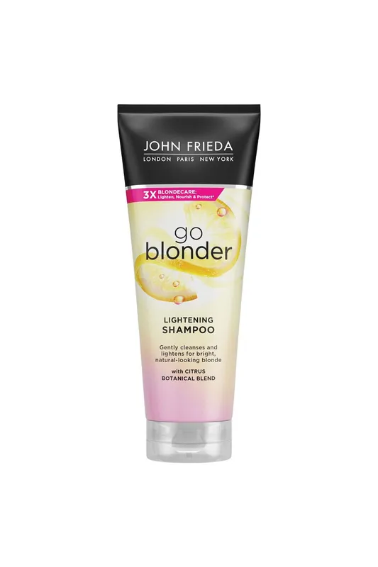 John Frieda Go Blonder'Shampoo' for Soft & Smooth Hair, 250ml in Yellow - Yellow