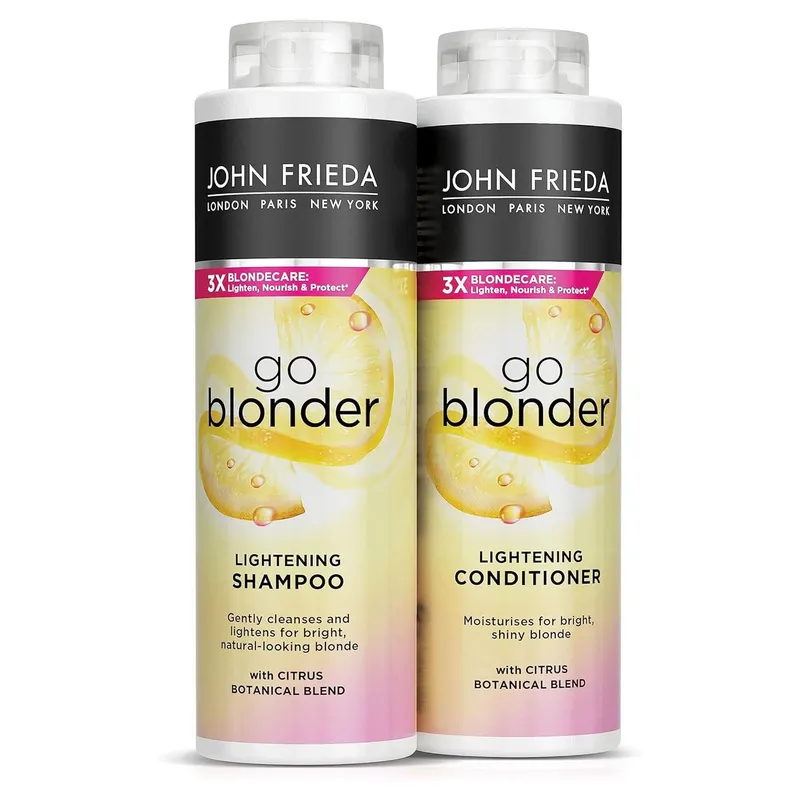 John Frieda Women's Sheer Blonde Go Blonder 'Shampoo & Conditioner' Duo Pack in Yellow Yellow