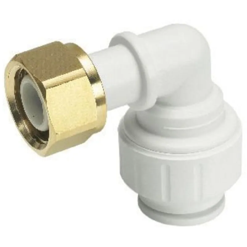 John Guest Speedfit Bent Tap Connector 10mm X 1/2