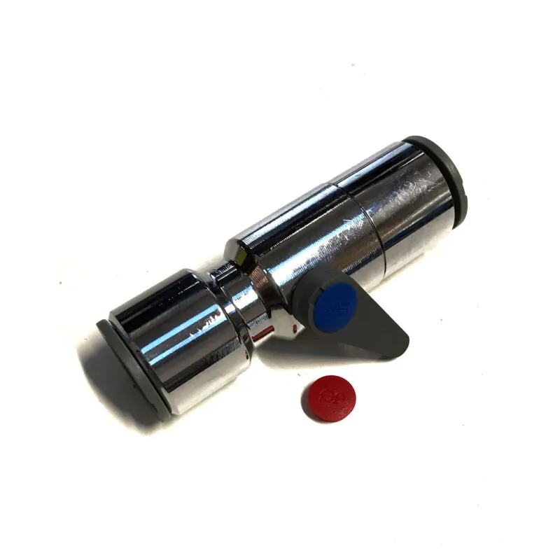 John Guest Speedfit - Chrome Plated Lever Ball Valve 15mm (15Bv)