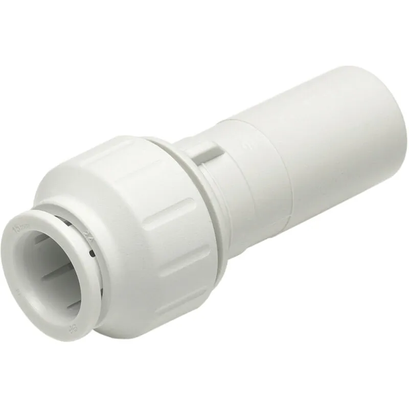 John Guest Speedfit Fitting Reducer 15mm X 10mm PEM061510W (Pack of 2)