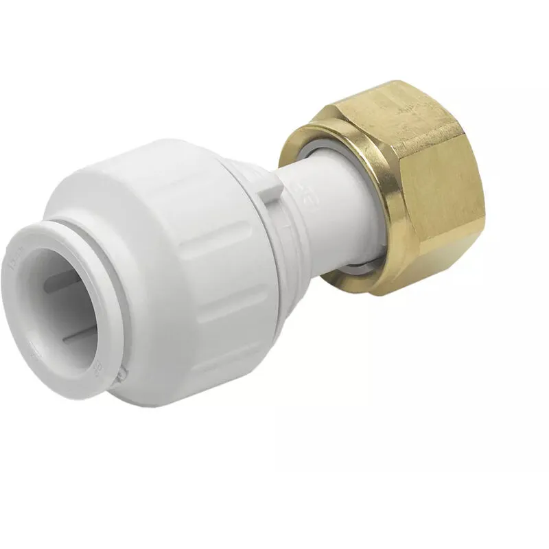 John Guest Speedfit - Straight Tap Connector 15mm x 1/2'