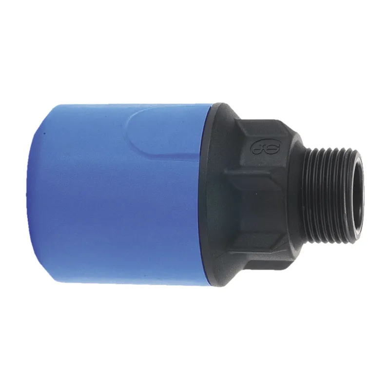 John Guest Blue Adaptor 20mm X 1/2" Male UG101B (Pack of 5) Blue