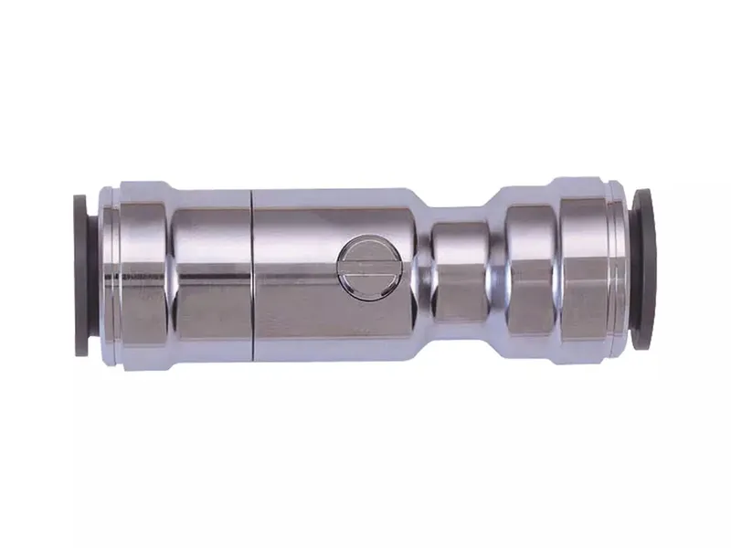 John Guest Chrome Service Valve 10mm (10HSV) in Silver Silver