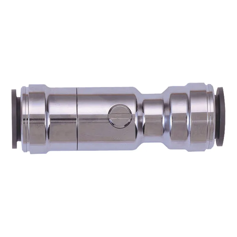 John Guest Chrome Service Valve 15mm (15HSV) in Silver Silver