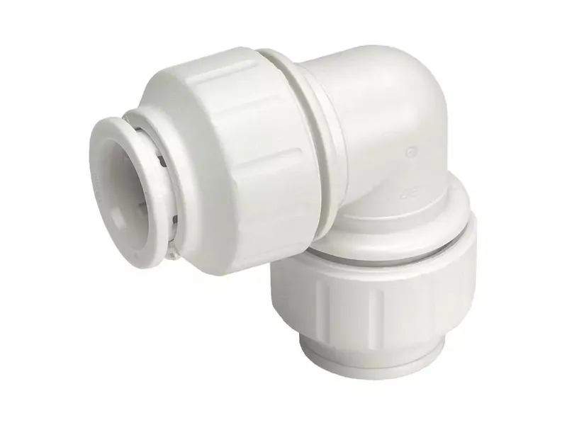 John Guest Elbow 28mm PEM0328W (Pack Of 2) in White White