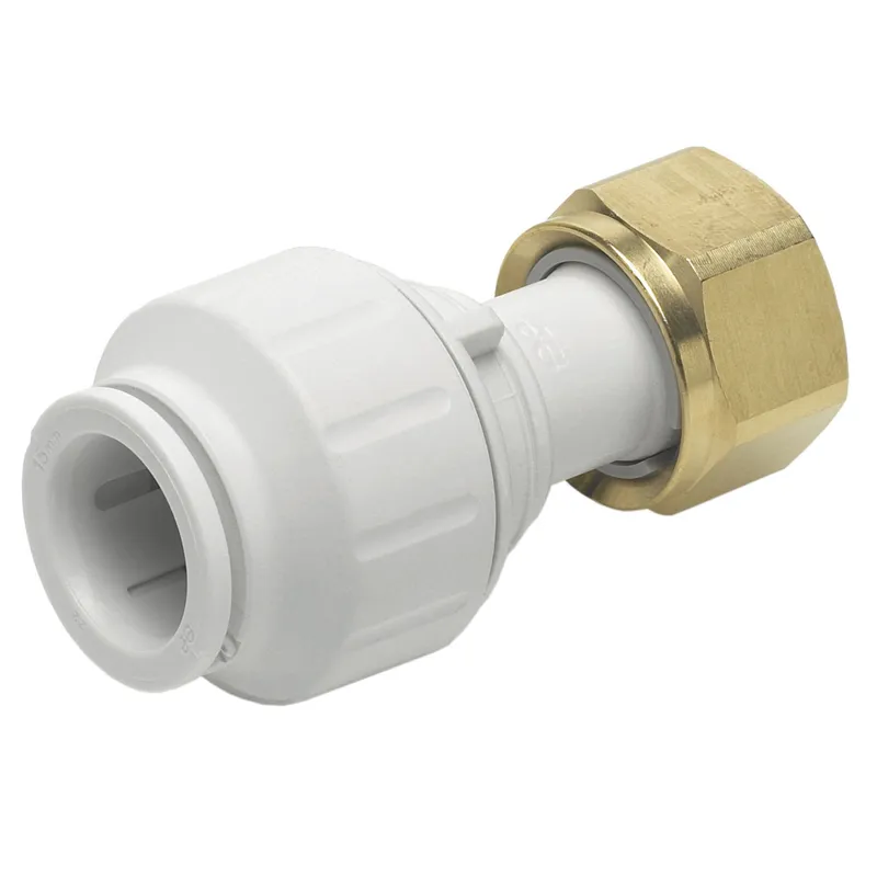 John Guest PEMSTC2216 22mm x 3/4BSP Straight Tap Connector (Pack Of 5) in White White
