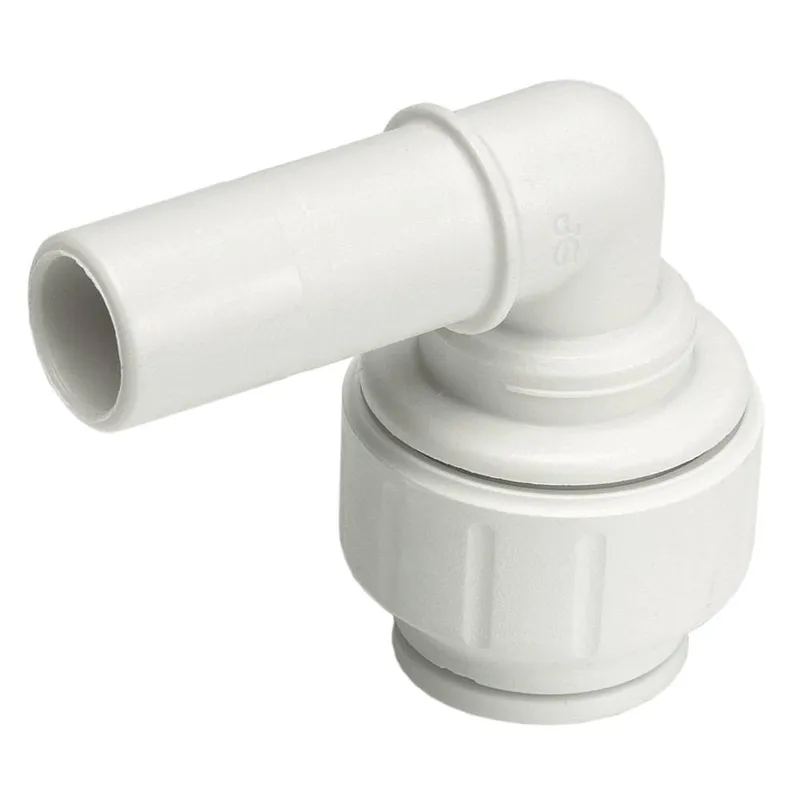 John Guest 'Speedfit Stem Elbow' 15mm in White White