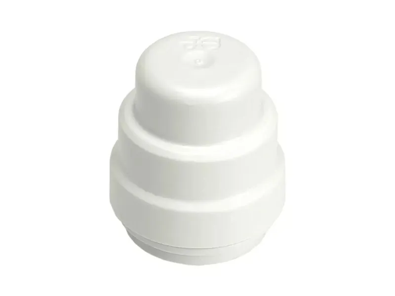 John Guest Stop End 15mm (Pack Of 10) in White White