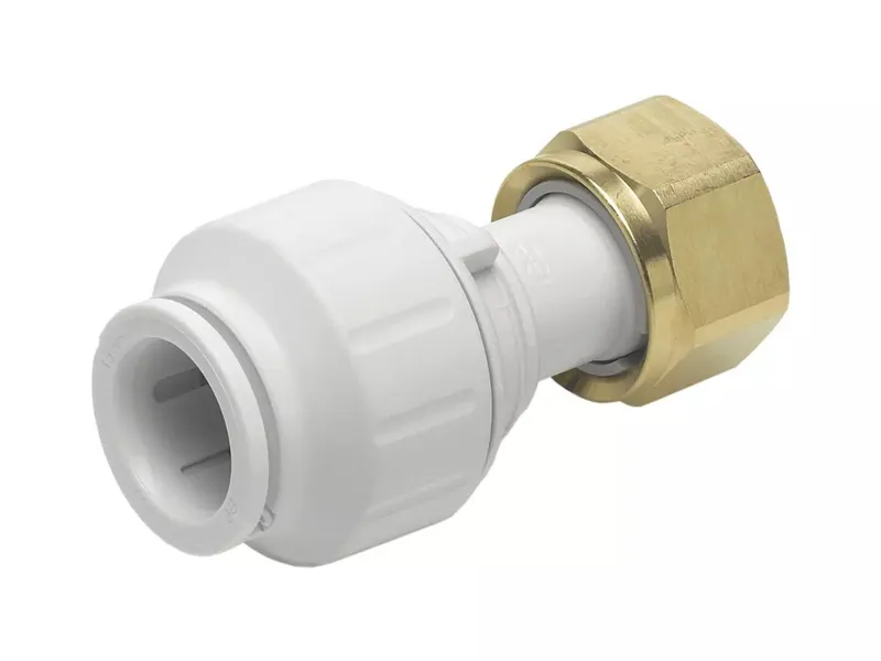 John Guest Speedfit Straight Tap Connector 15mm X 1/2