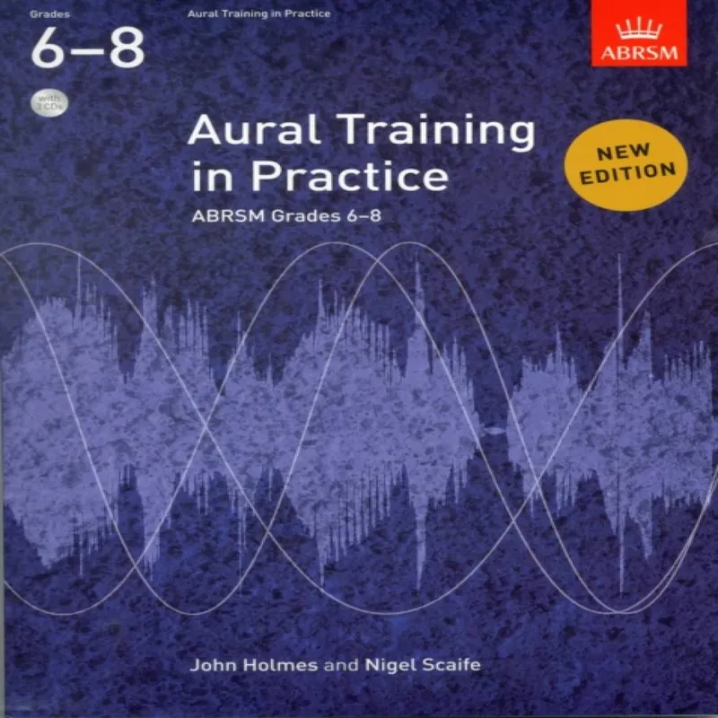 John Holmes Aural Training in Practice, Abrsm Grades 6-8, with audio Sheet Multicolor