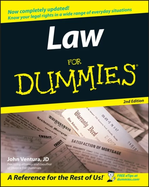 John Wiley & Sons Inc Law For Dummies