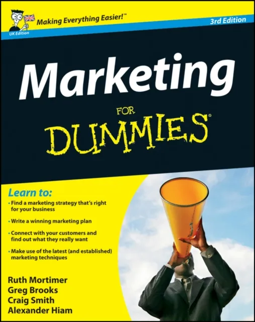 John Wiley & Sons Inc Marketing For Dummies, Uk Edition
