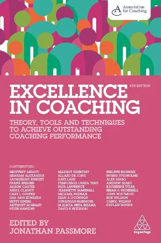 Jonathan Passmore Excellence in Coaching