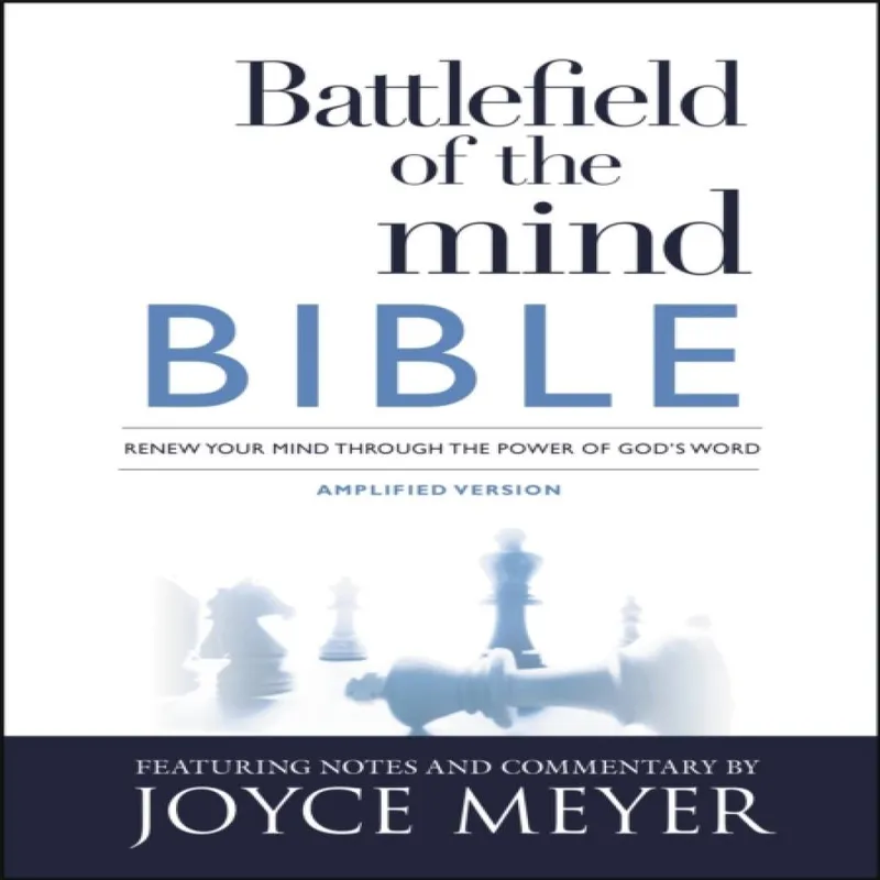 Joyce Meyer Battlefield of the Mind Bible : Renew Your Mind Through the Power Multicolor