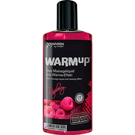 Joydivision WARMup Warming Massage Oil Raspberry - 150 ml