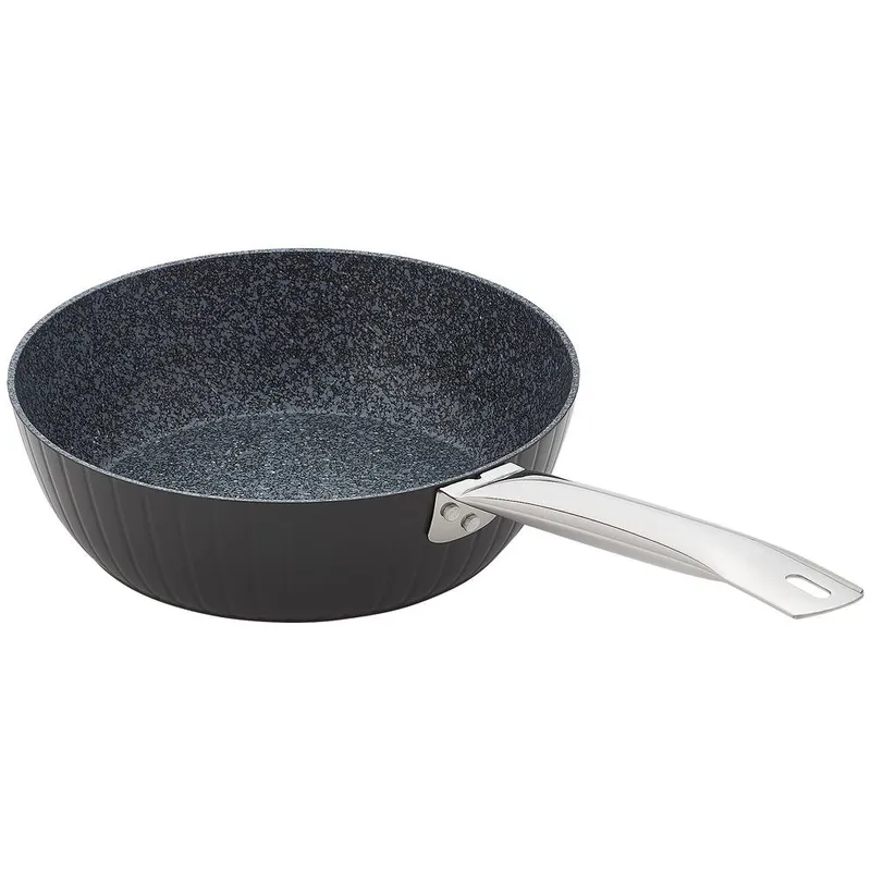 Judge Evertough, 24cm Chefs Pan, Non-Stick in Metallic Silver Metallic Silver