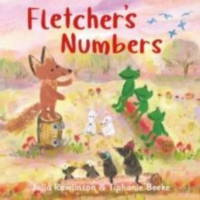 Julia Rawlinson Fletcher's Numbers Board book Book Multicolor