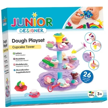Junior Designer Jde Cupcake Tower Modelling Kit