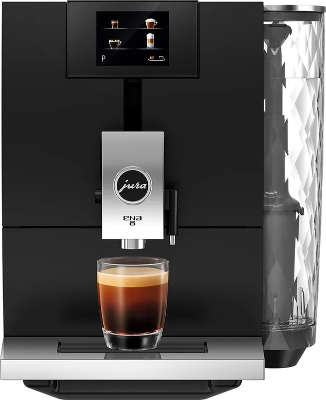 Jura Ena 8 15510 Wifi Connected Bean to Cup Coffee Machine - Black
