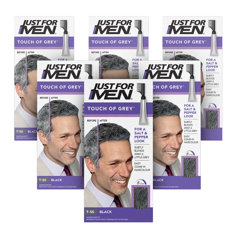 Just For Men Touch of Grey - Black in Clear - Clear
