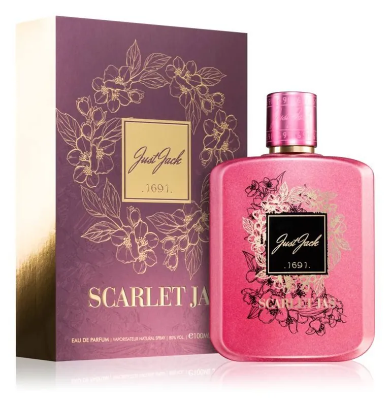 Just Jacks Scarlet Jas Eau De Toilette 100ml in White - White
