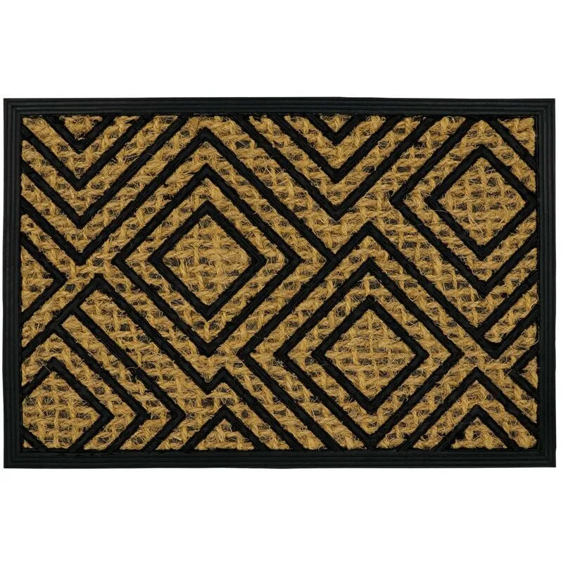 Jvl Alba Woven Tuffscrape Doormat, 40x60cm, Diamond