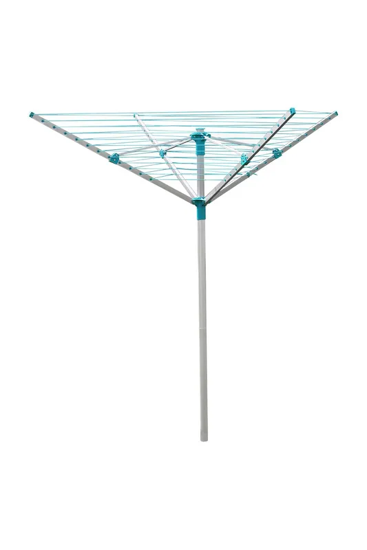 Jvl Aluminium Rotary Airer 40M 4 Arm-Silver in Silver Size: 1 Pack Silver 1 Pack