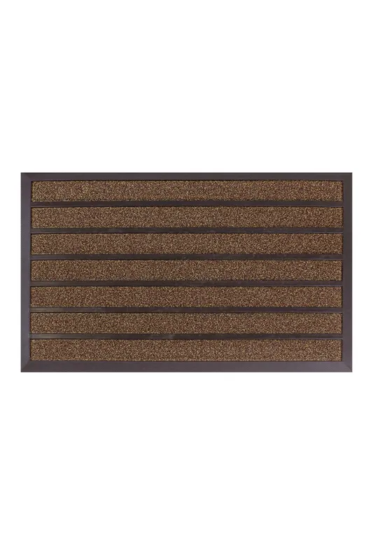 Jvl Dirt Stopper Pro Scraper Doormat 45x75cm in Brown Size: 45 cm x 75 cm Brown 45 cm x 75 cm