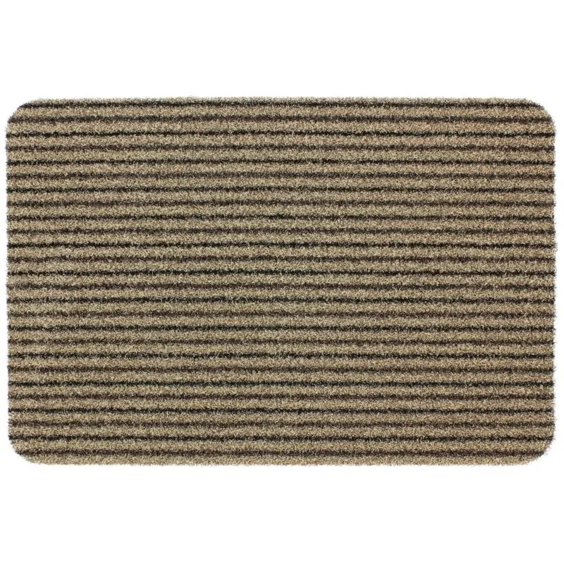 Jvl Infinity Entrance Doormat, 50x75cm, Beige