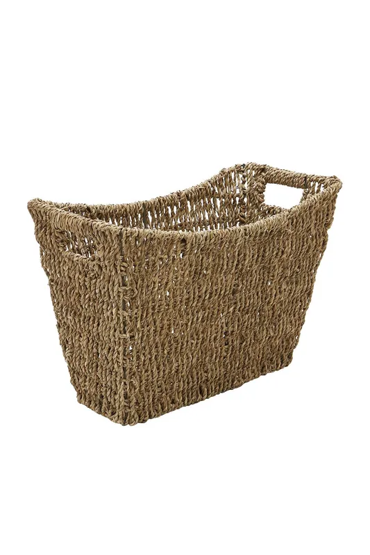 Jvl Hand Woven Seagrass Newspaper/Magazine Storage Rack