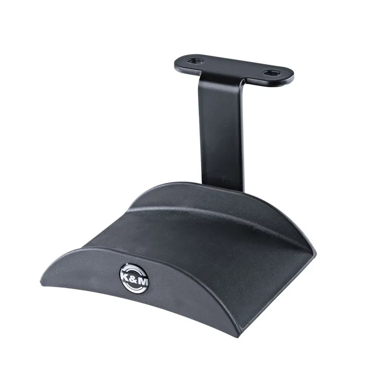 K&M 16330 Headphone Holder Black