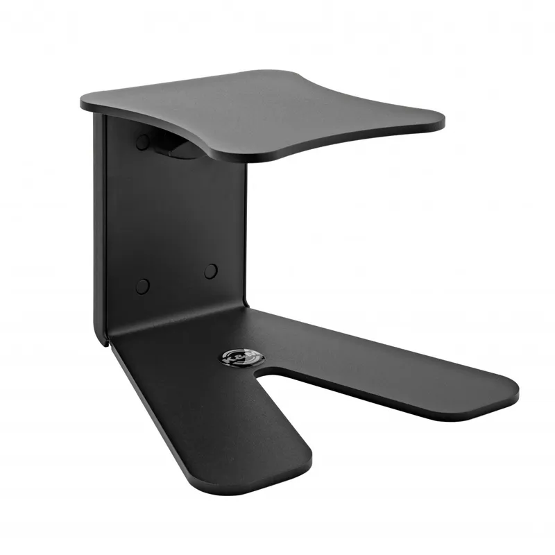 K&M 26772 Table Monitor Stand Structured Black