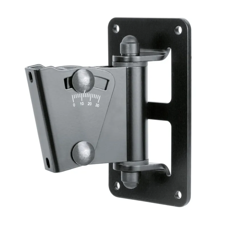 K&M Adjustable Speaker Wall Mount Black