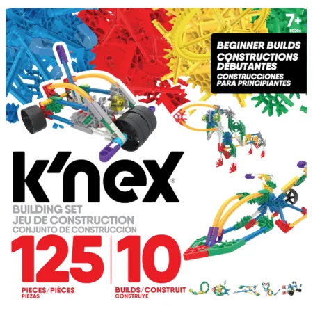 K'Nex KâNex Beginners Building Set â 125 Pcs