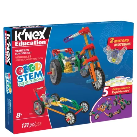 K'Nex K’Nex Education Vehicles Building Set – 131 Pcs