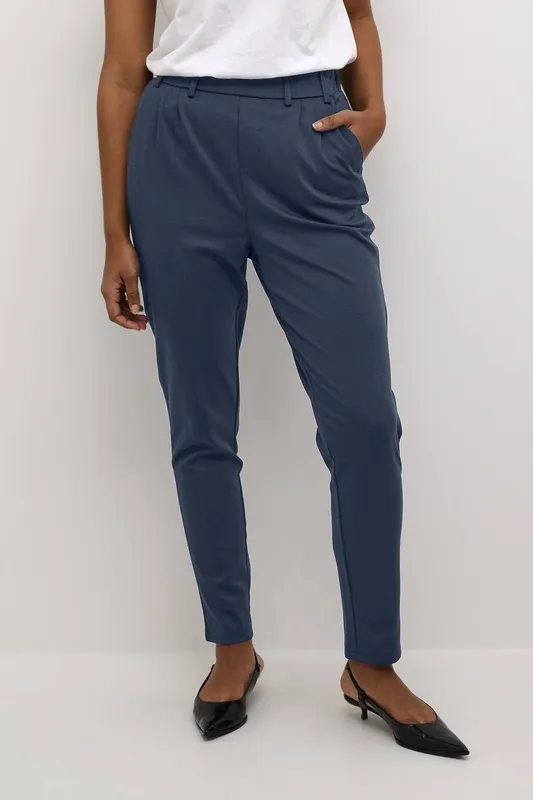 Women's Trousers Kaffe Jenny Bleu S