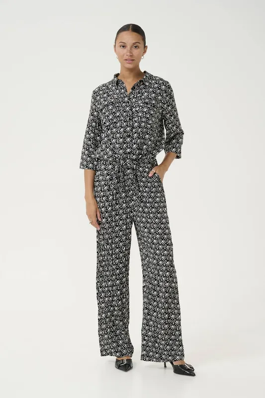 Women's jumpsuit Kaffe Sanne Noir 44
