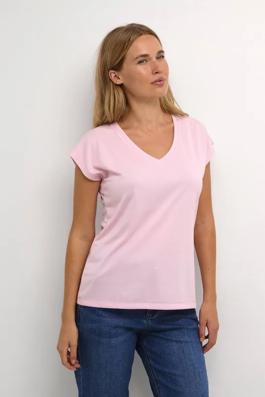 Women's T-shirt Kaffe Lise Rose XS