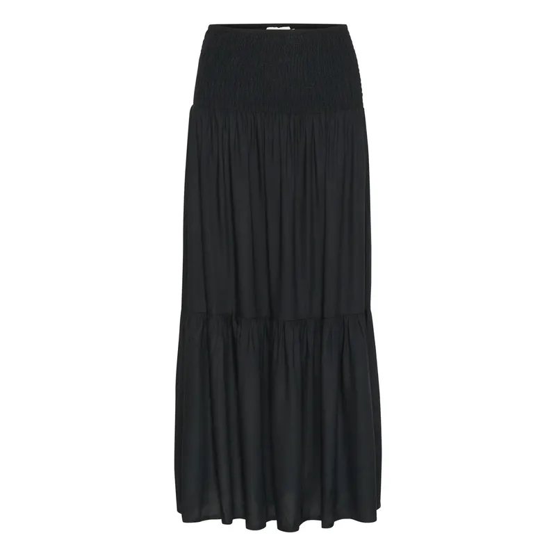 Women's skirt Kaffe Maxi Smock Noir XS/S